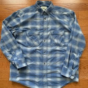 Cabela's Blue and Grey Flannel